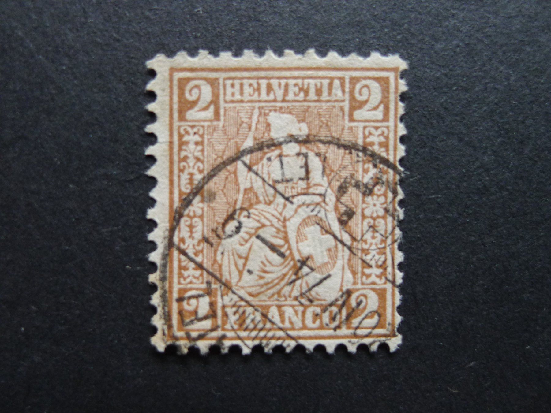 Tutti i francobolli: 1874 Nr. 37a gestempelt – Usato da Dagmersellen venduto da wyss1982