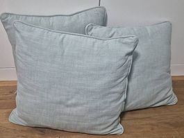 3 Zierkissen mint