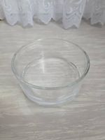 große Glasschale Servierschale