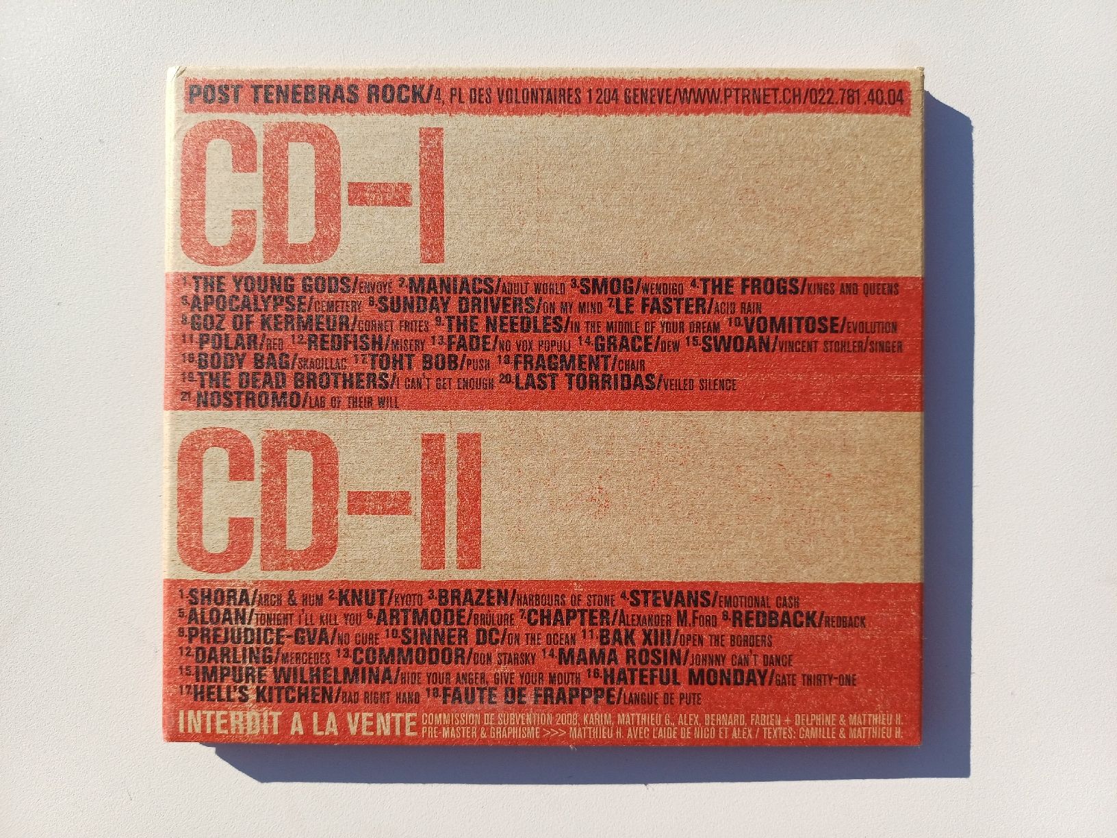 CD: Post Tenebras Rock "1983-2008/25 ans" CDx2 digipack – Nuovo (secondo la descrizione) da Begnins venduto da Drastic-Sound 1