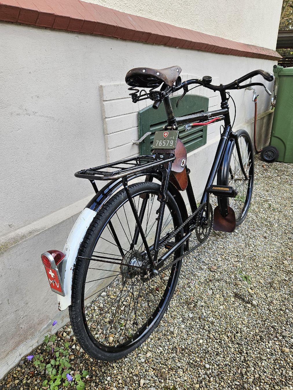 Schweizer Armee Velos: schönes original Militärvelo 1957 – Gebraucht aus Winterthur von Dsc3 7