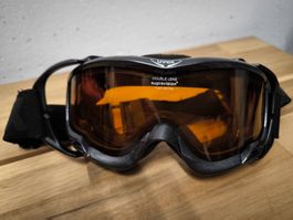 Uvex Skirbille Herren, Schwarz/Orange
