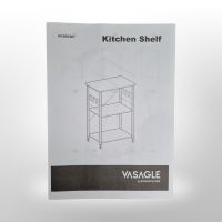 VASAGLE Küchenregal mit 6 Haken - KKS60XV2