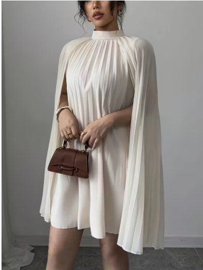 Vestiti: NEUES elegantes, hellbeiges Kleid Gr. S - 226019 – Nuovo (secondo la descrizione) da Küssnacht am Rigi venduto da Pidu5 4