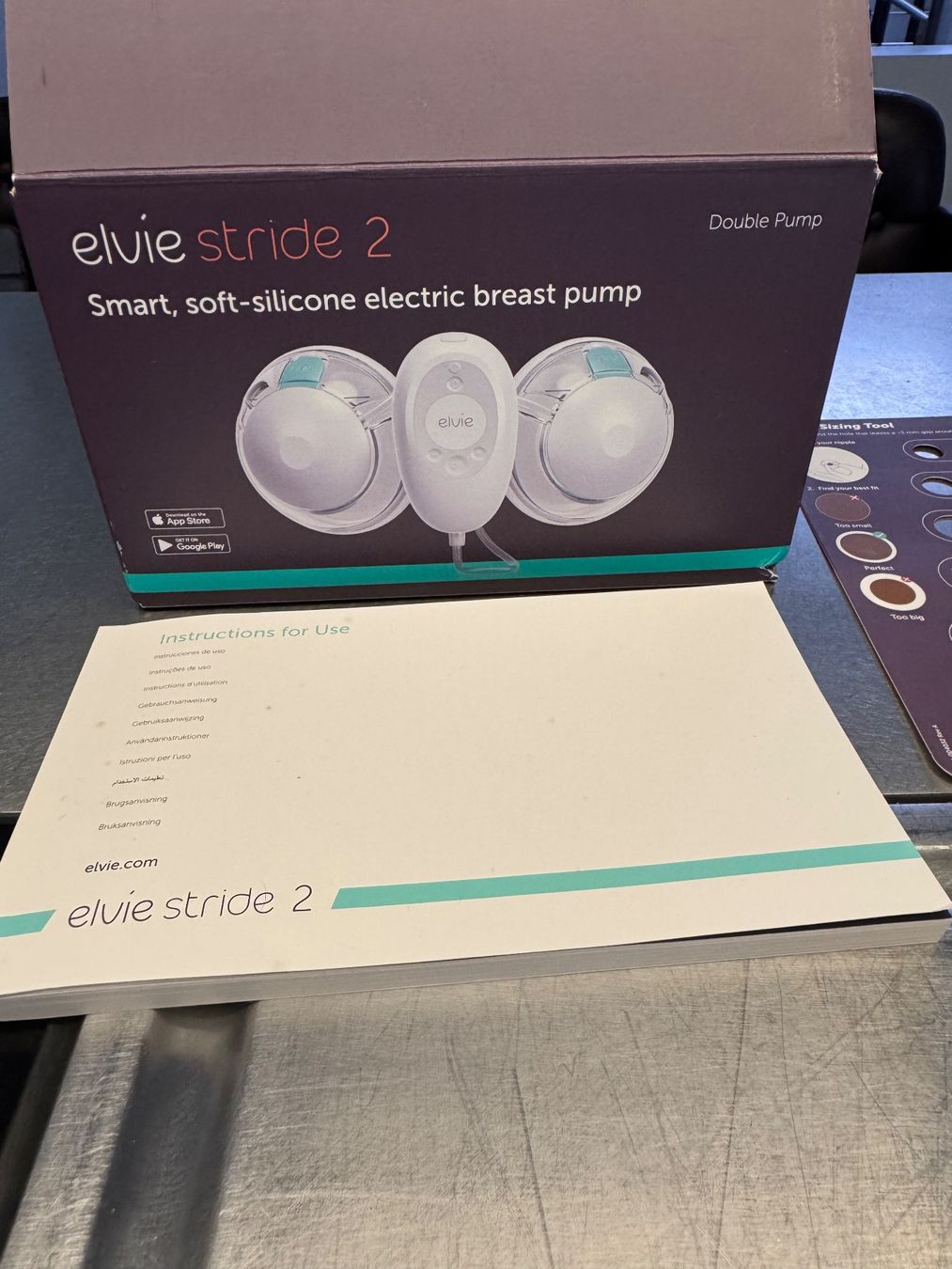 Elvie Stillzubehör: Elvie Stride 2 Double Electric Breast Pump – Neu (gemäss Beschreibung) aus Uitikon Waldegg von gha_v6gz 7