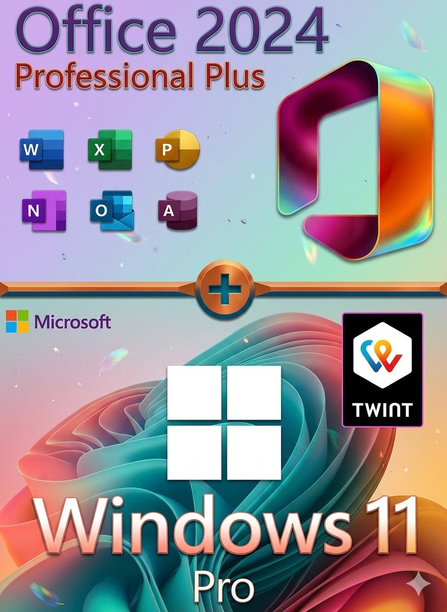 Applications: 🔥Office 2024 Pro Plus + Windows 11 Pro Plus - Pack complet – D'occasion à Saignelégier par Photo-discount