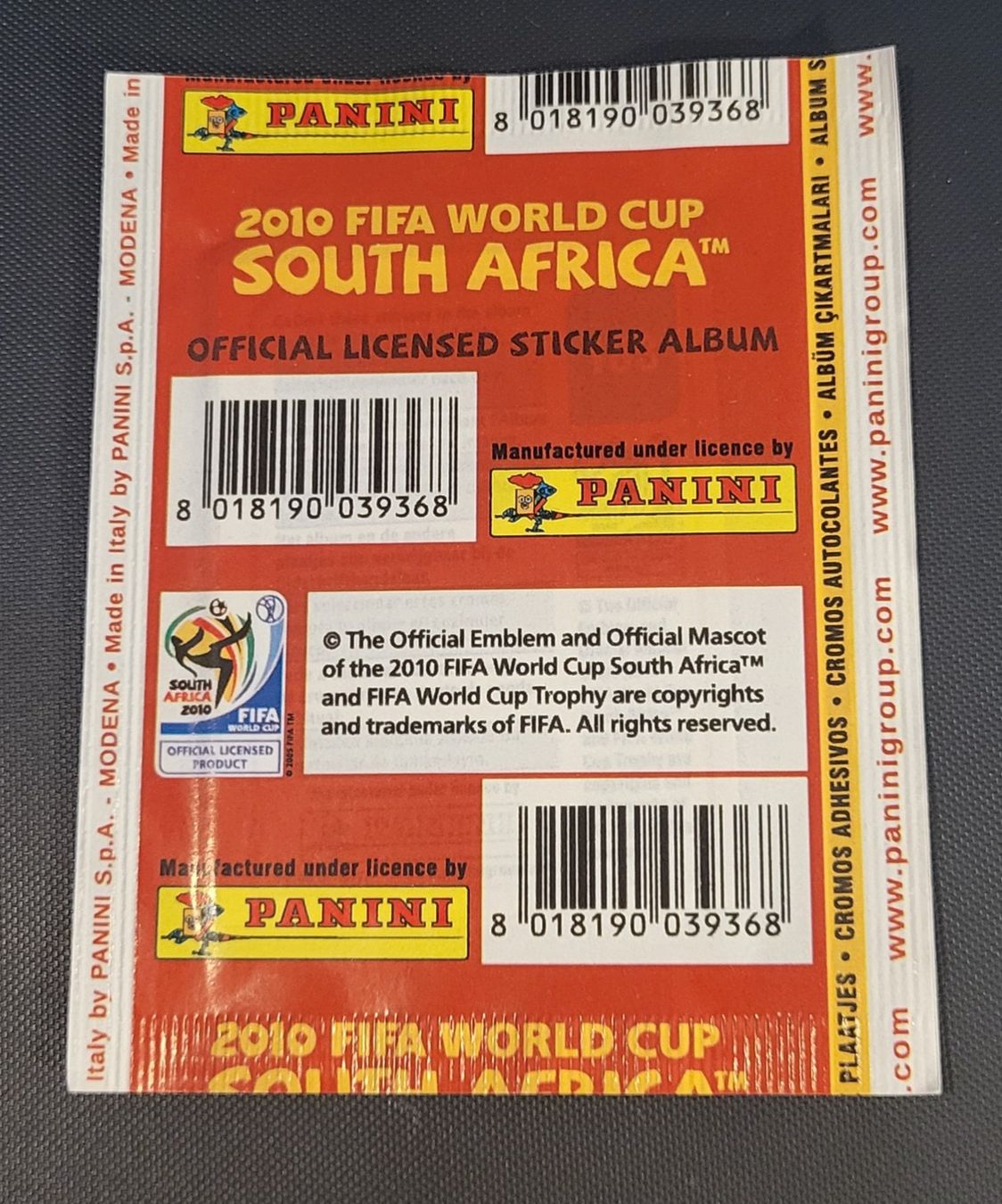 Panini Cartes à collectionner: WM 2010 Int. Version Tüte 1x – D'occasion à St Gallen par Stampsalshobby 1
