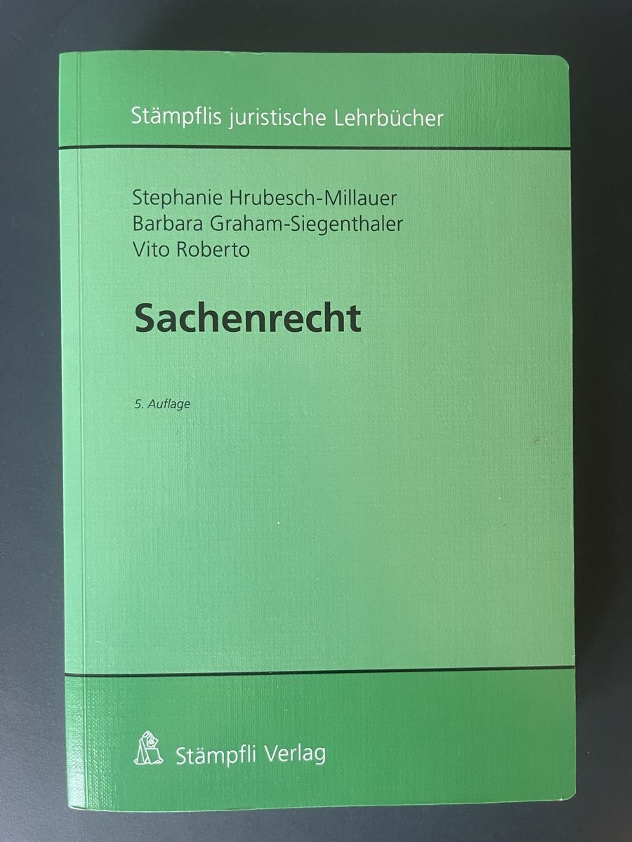 Libri: Sachenrecht – Usato da Luzern venduto da avi_jhr8