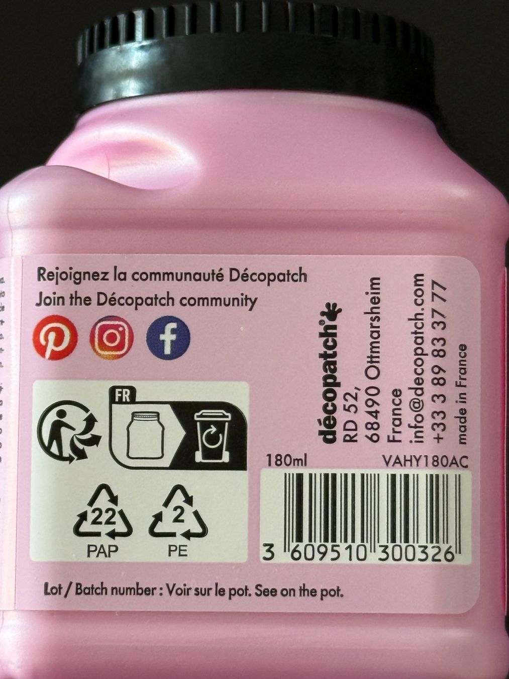 Nagellack: Vernis Hypoallergénique Décopatch – Neu und originalverpackt aus Blonay von LR. 3