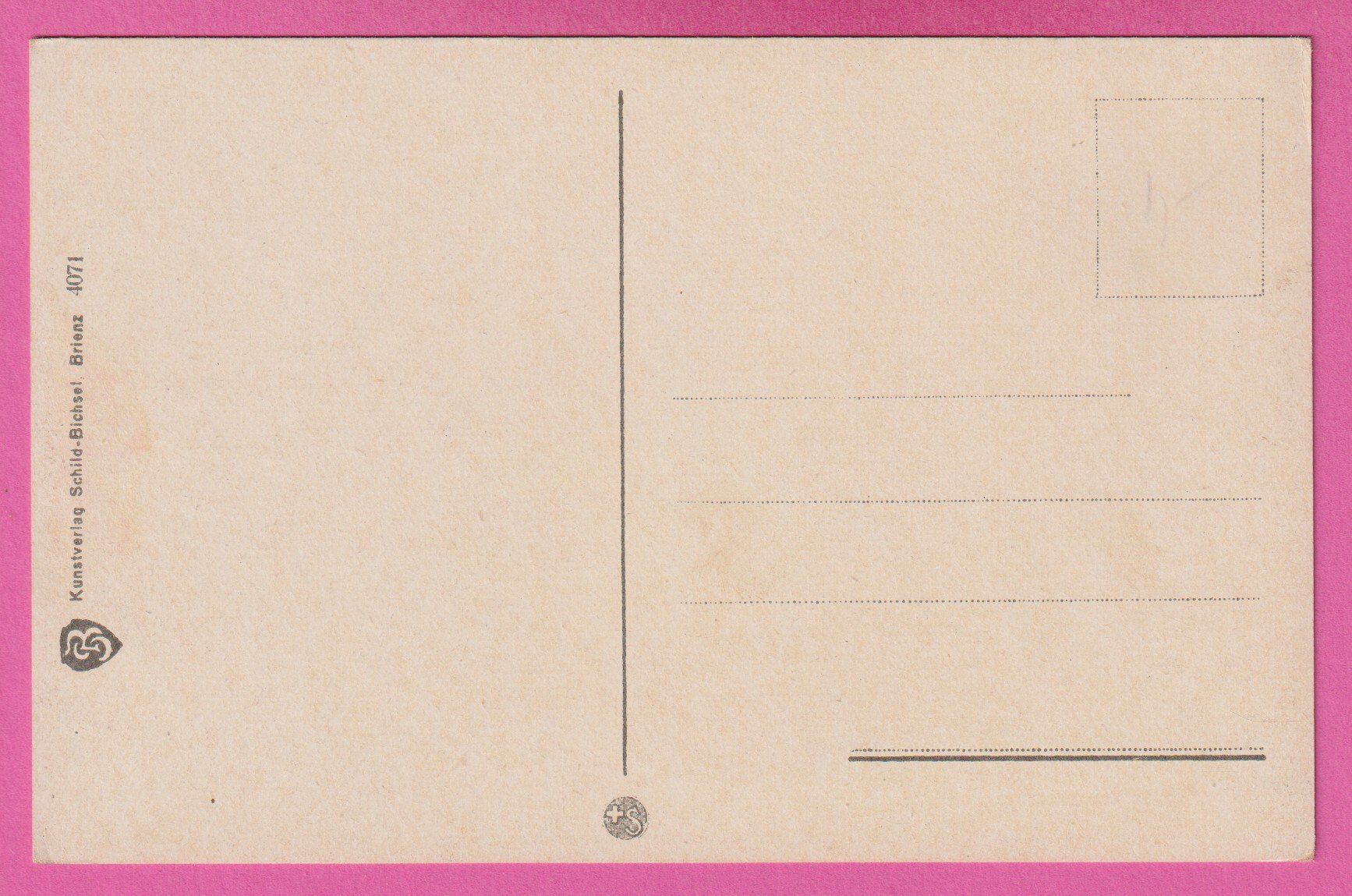 Cartes postales: Schynige Platte – D'occasion à Einsiedeln par dillie 1
