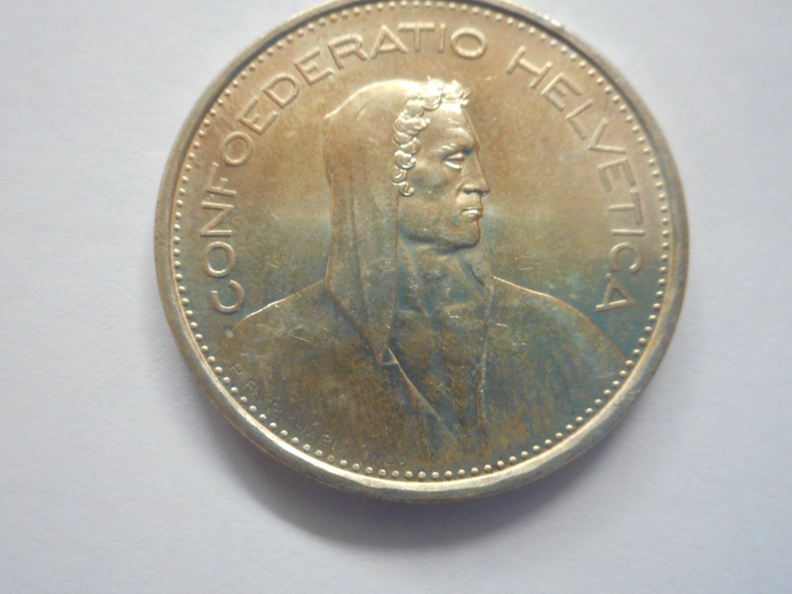Tutti le monete: 5 Fr. 1966 silber  unz – Nuovo (secondo la descrizione) da Kriegstetten venduto da pizlad2010 1