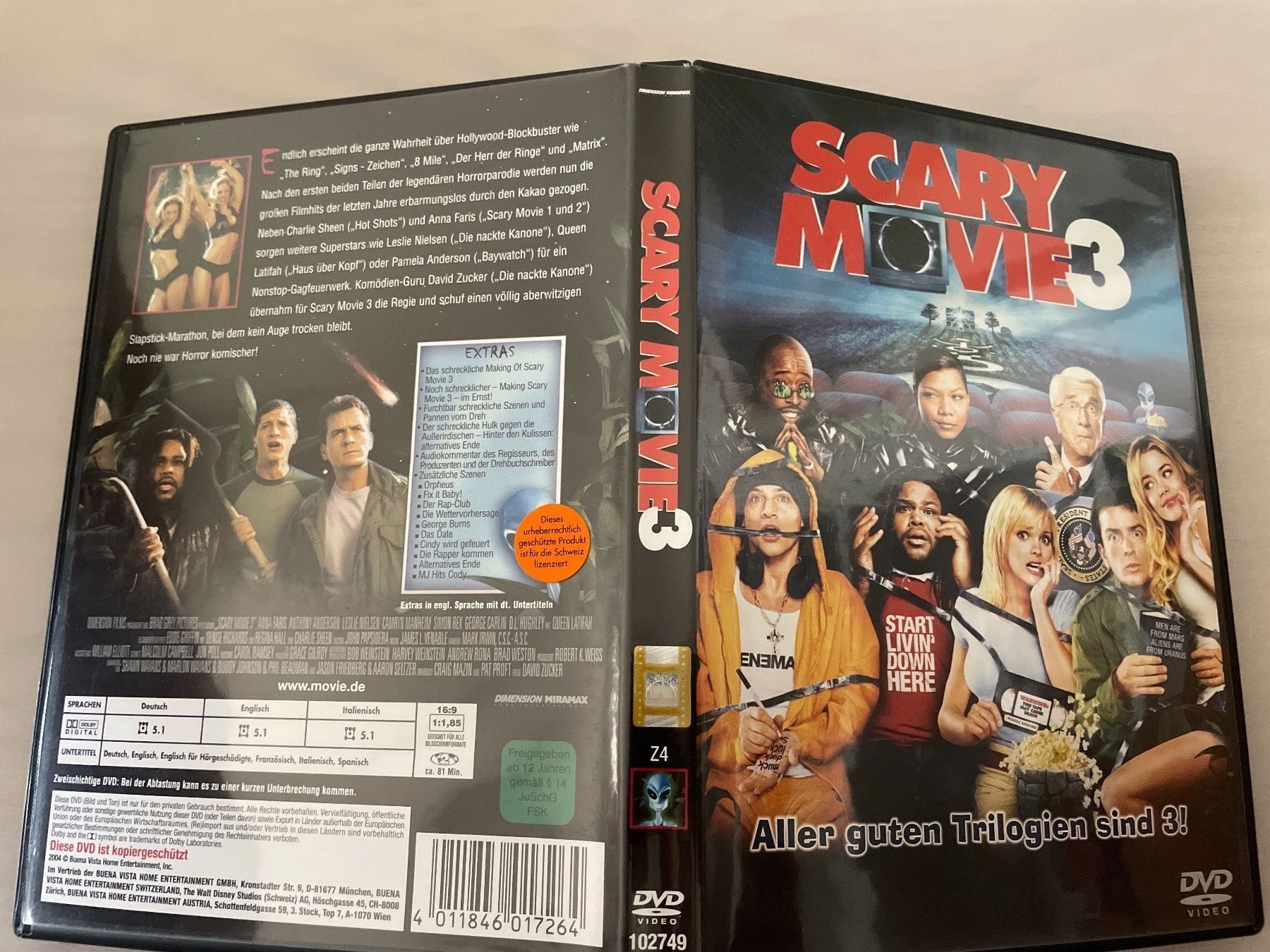 Tutti i DVDs: Scary Movie 3  DVD – Usato da Riehen venduto da M.S.DVD 1