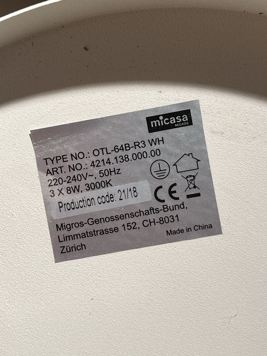 Micasa Lampadari & plafoniere: Micasa LED Deckenleuchte 3 Spots – Usato da Zürich venduto da R3nkonsky 2