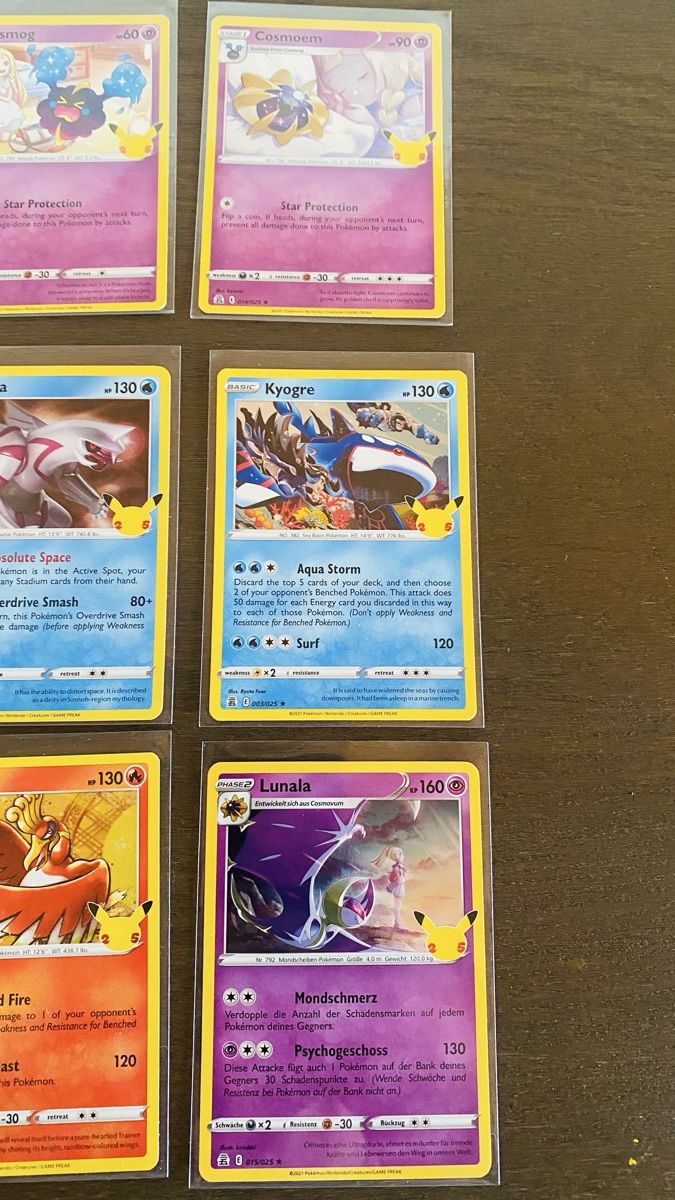 Pokémon Sammelbilder & Trading cards: Pokemon 25 Jahre Holo Set – Neu (gemäss Beschreibung) aus Interlaken von Unchartedmarco24 3