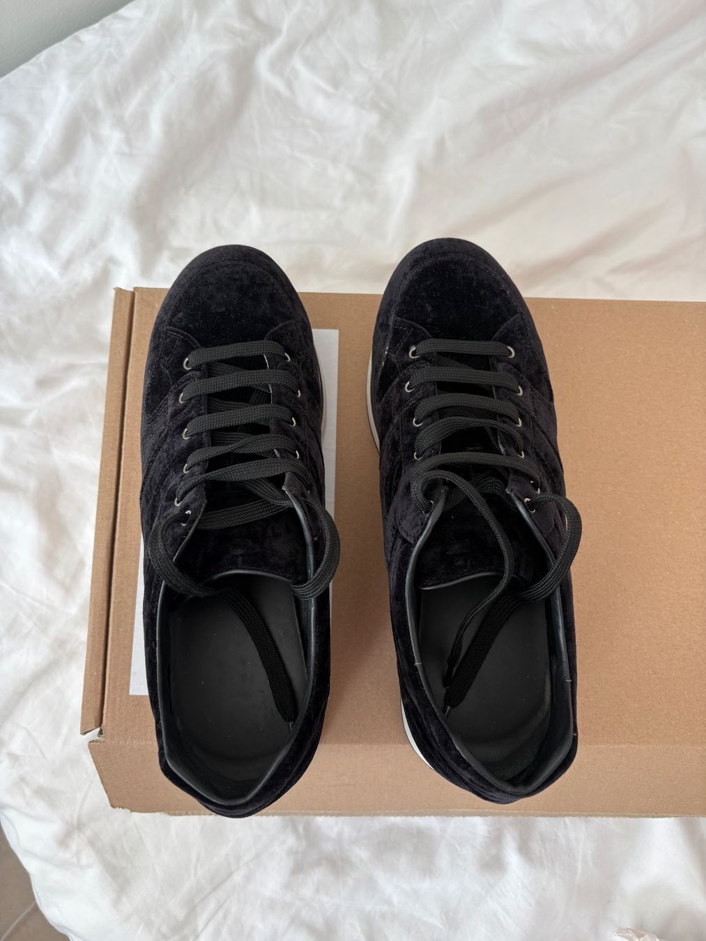 Hogan Scarpe da donna: Hogan baskets noir velvet 41 – Usato da Vésenaz venduto da ilomd 5