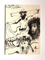 Pablo Picasso - Originale Vintage-Lithographie von 1961