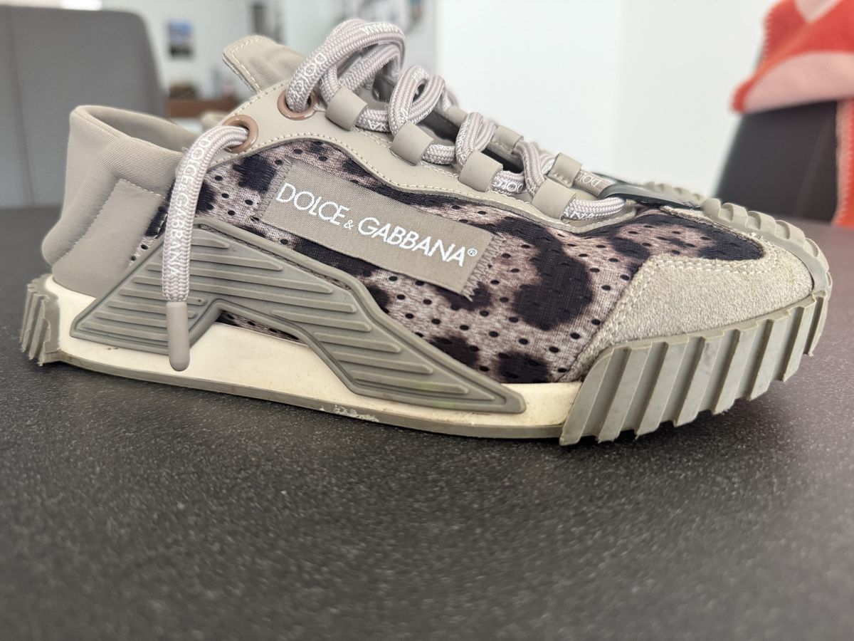 Scarpe da uomo: Dolce & Gabbana Leopard panel chunky / low-top sneakers / 37 – Usato da Winterthur venduto da don_fabio 6