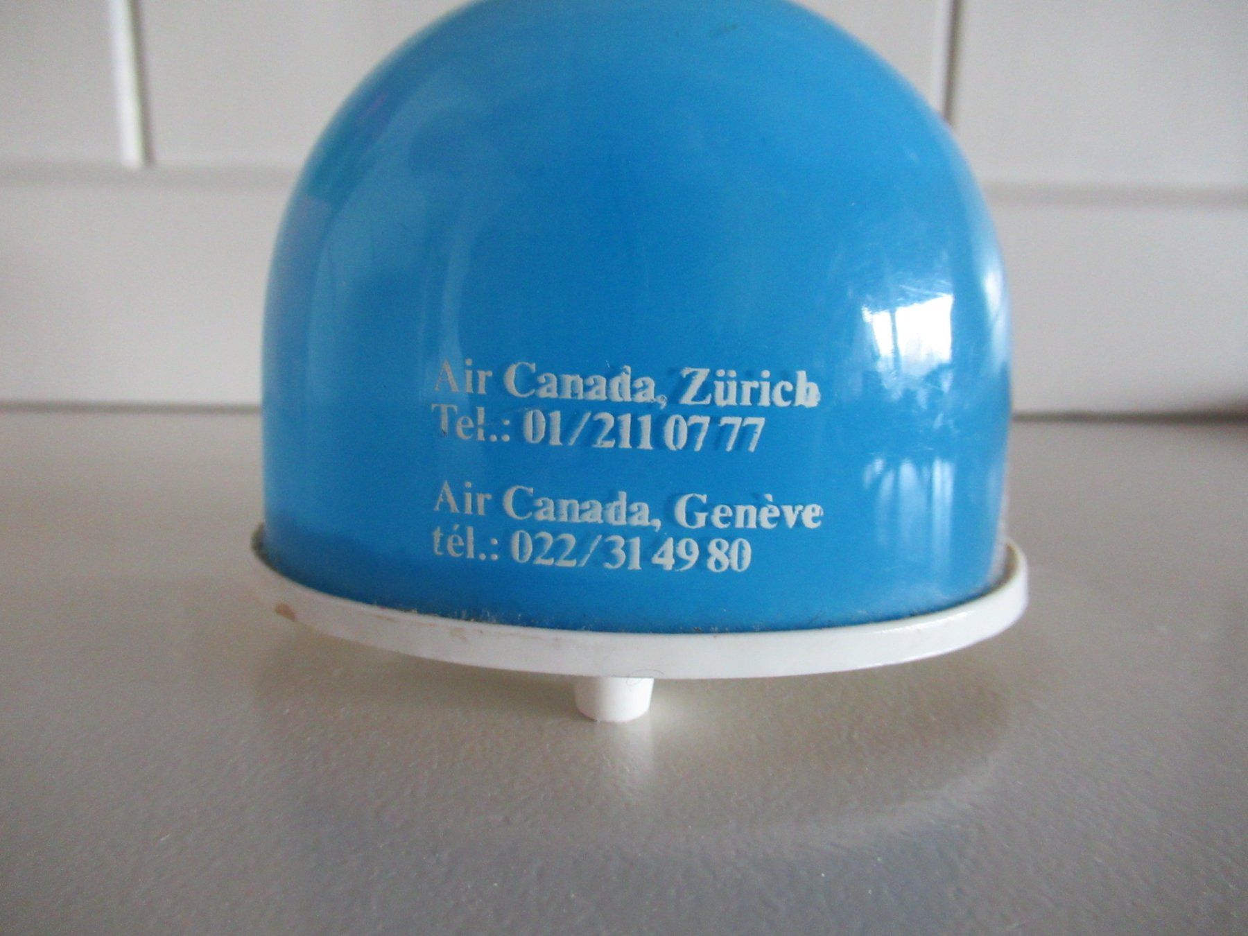 Statuette: Air Canada  Alt Selten Schneekugel – Usato da Trimbach venduto da donlyn 1