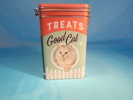 Blechbüchse, Kaffeebüchse mit Katze, Retro, Nostalgic Art