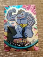 Pokémon Topps 1999 Machopeur #67 HOLO Foil TV Animation FR