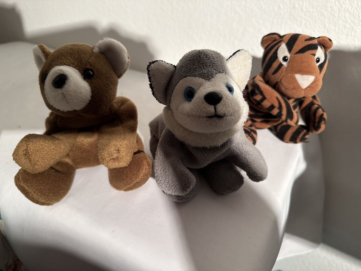 Spielzeuge: Kleine Spieltierchen aus Plüsch – Gebraucht aus Therwil von jas_vpt8 3