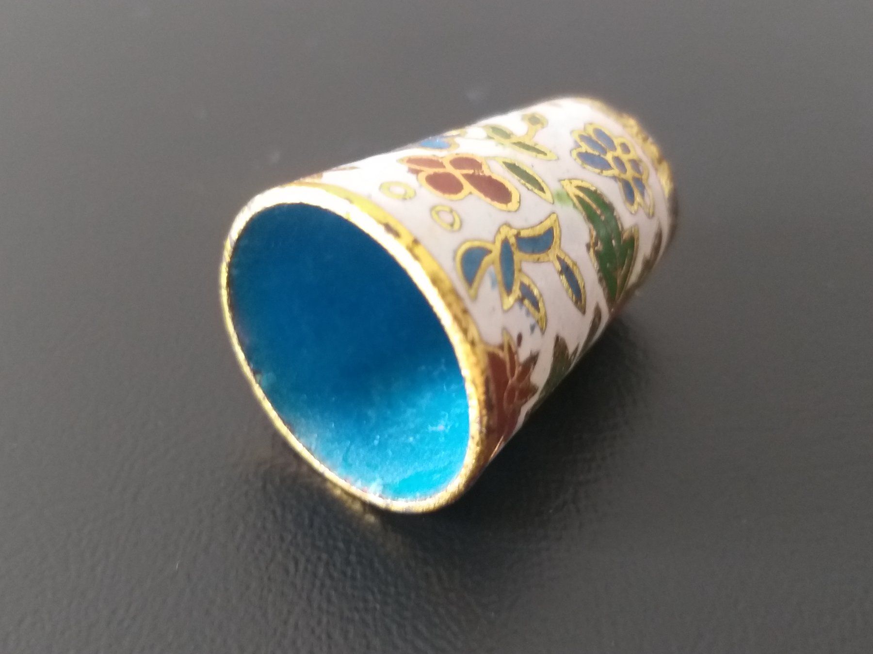 Dés à coudre: Dé à coudre cloisonné – D'occasion à Cossonay-Ville par Les_1001_perles 4