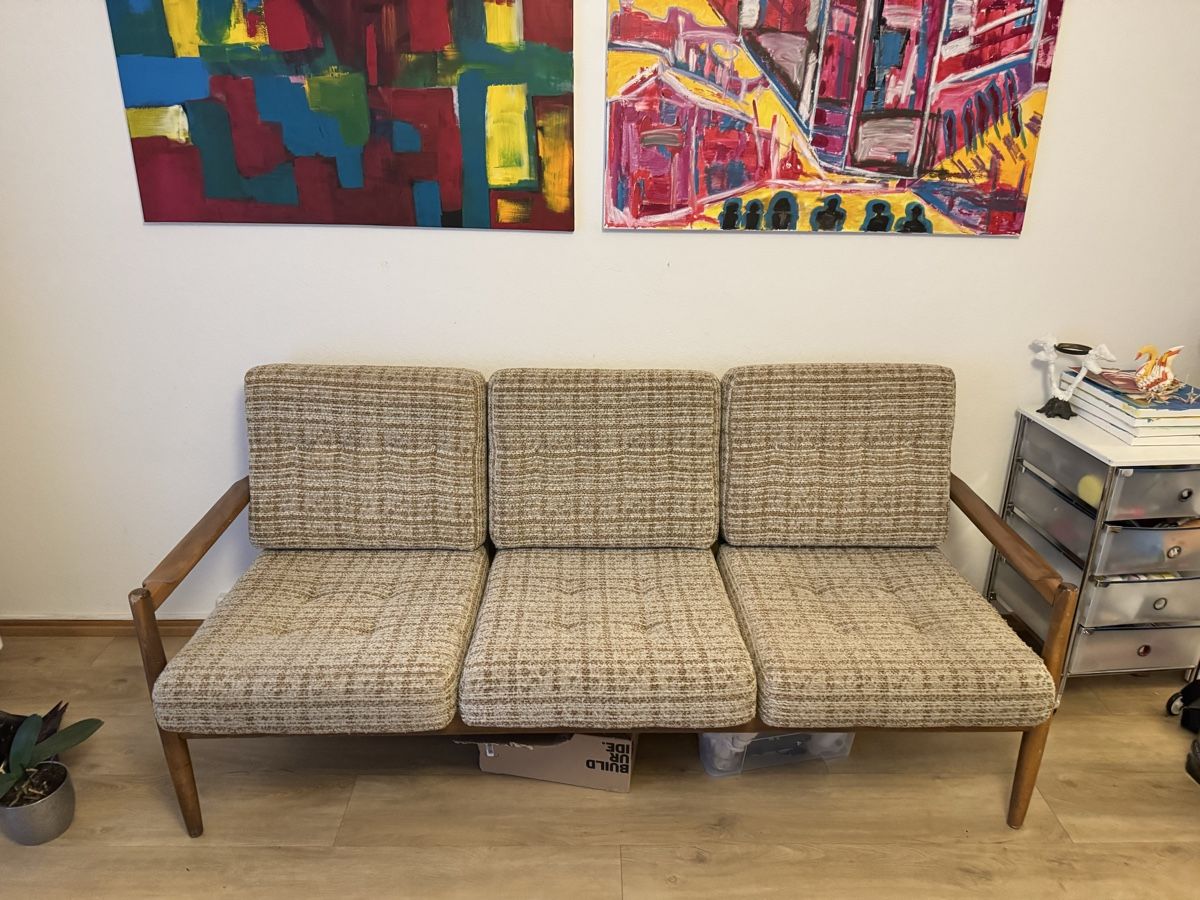 Sofas: Mid-Century Sofa 70' – Gebraucht aus Basel von tibet07 3