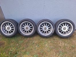 RH Alufelgen mit Slicks