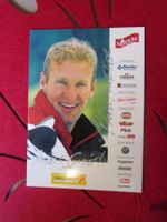 RALPH KRÜGER SUISSE EISHOCKEY TRAINER AUTOGRAMMKARTE ANTIK
