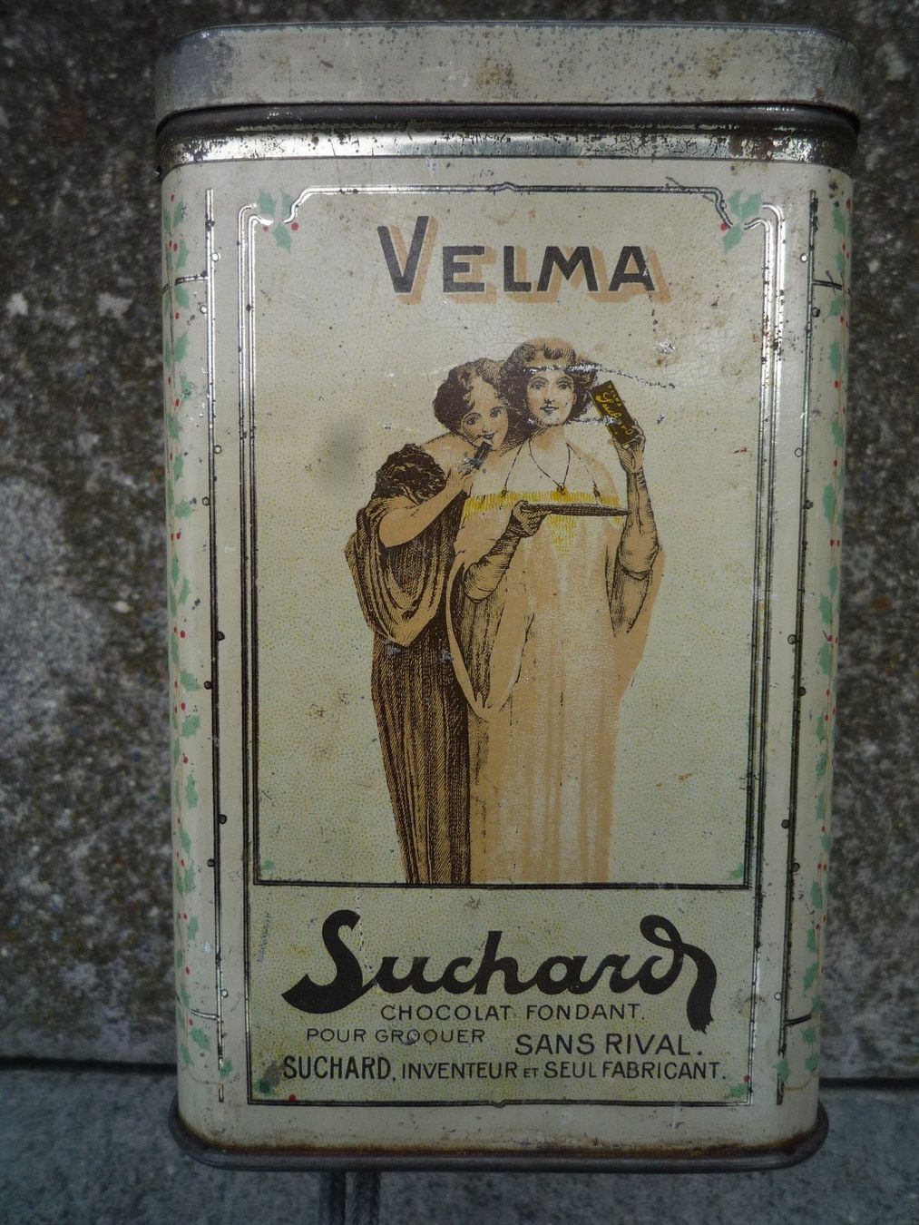 Tutte le decorazioni: Antike Blechdose CACAO SUCHARD No. 287 – Usato da St. Gallen venduto da Gartenfreund 3