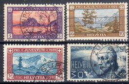 PRO JUVENTUTE SERIE 1929 GESTEMPELT ERHALT SIEHE SCAN - H110