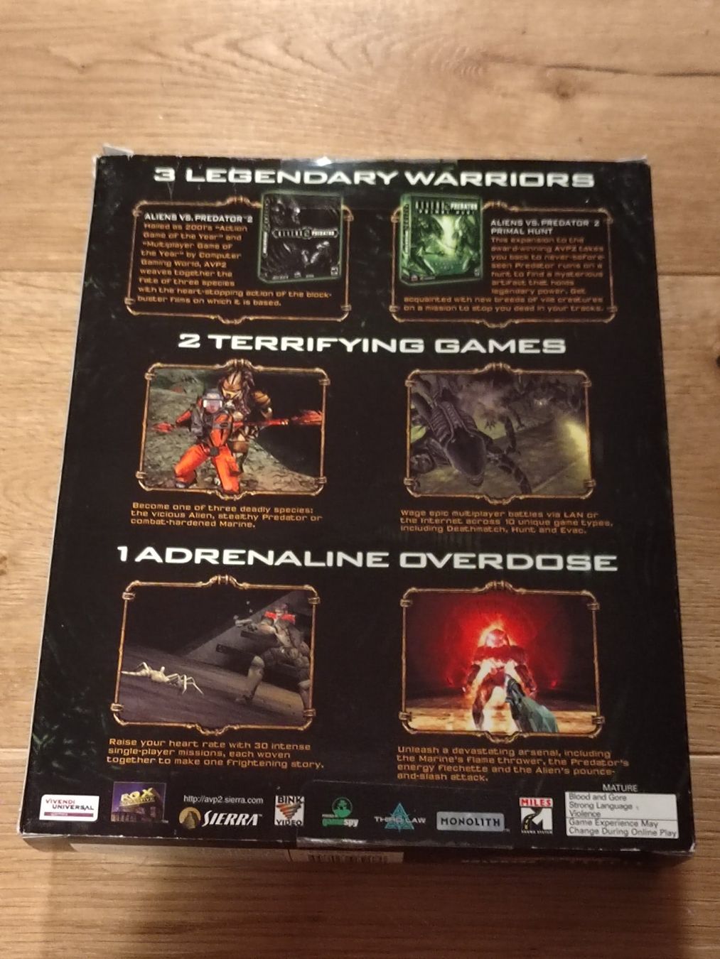 Giochi: Alien Vs Predator 2 Gold Edition Big Box US – Usato da Fribourg venduto da Nooky 1
