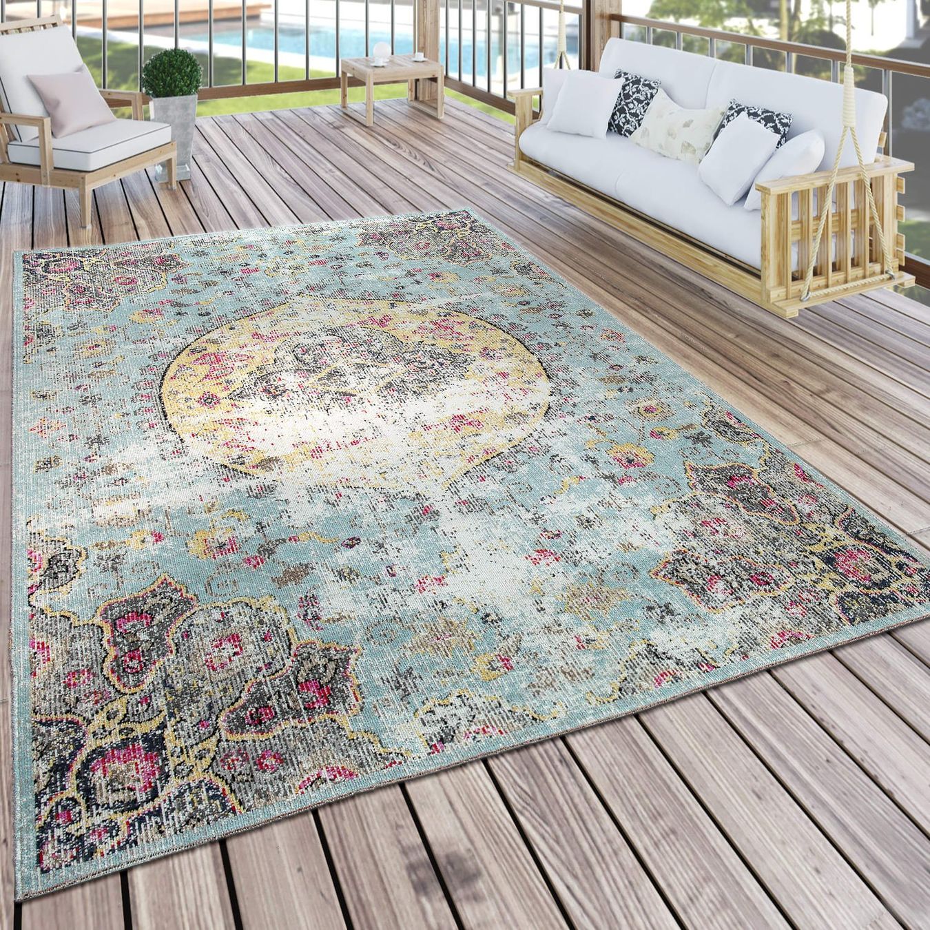 Tappeti: In - & Outdoor Teppich NEU Vintage – Nuovo e nell'imballaggio originale da Bern venduto da Miraitrading 1