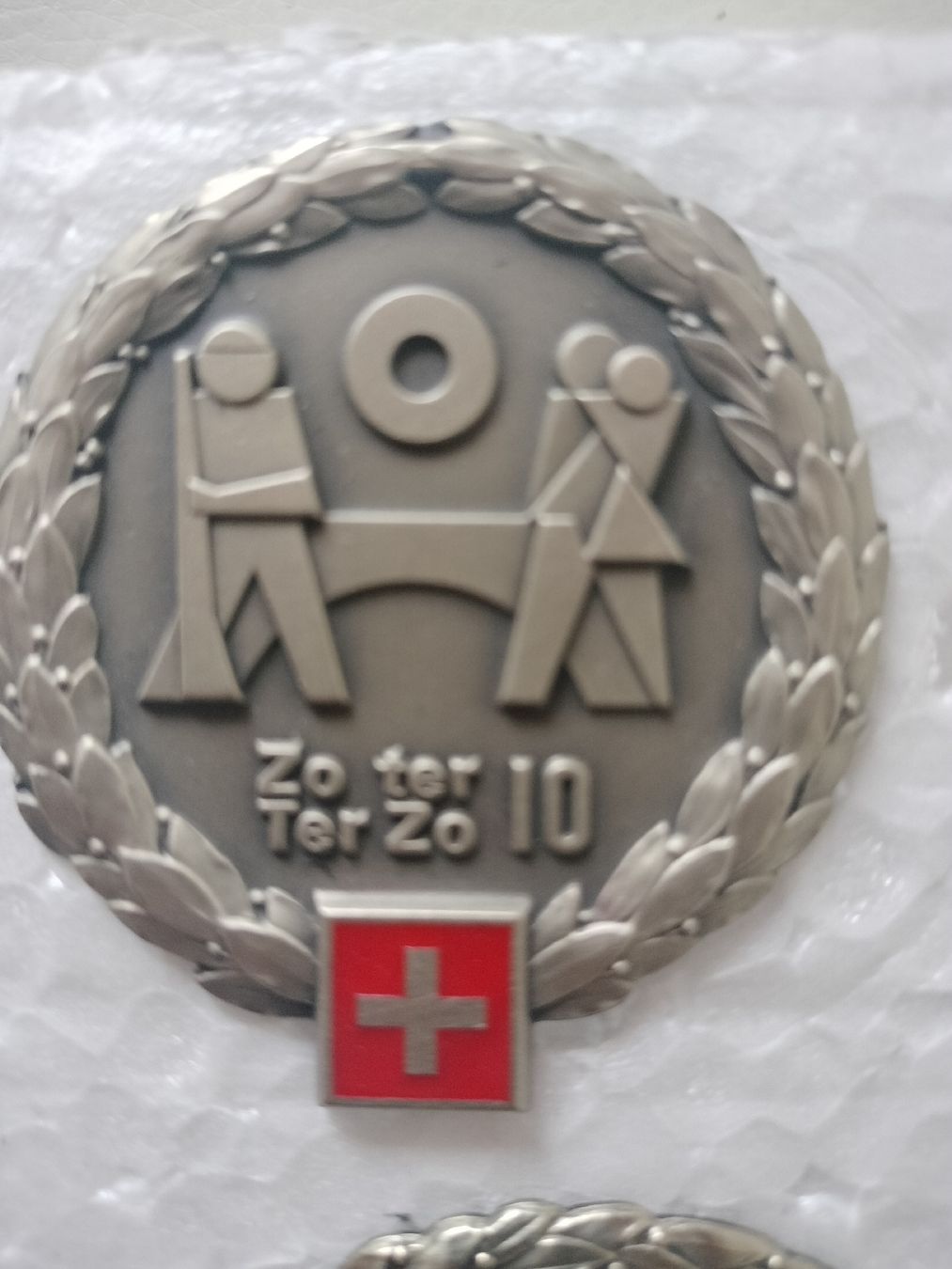 Schweizer Armee Uniformi: Schweizer Armee Militär Peret Emblem – Usato da Schwanden Sigrisw venduto da len_9yqg 1