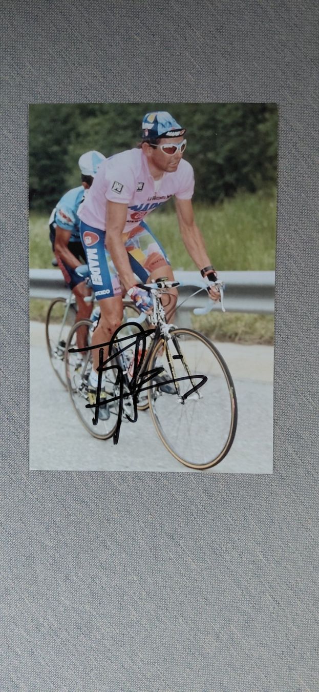 Autografi: Autogramm Tony Rominger – Usato da Schmerikon venduto da Olympia04