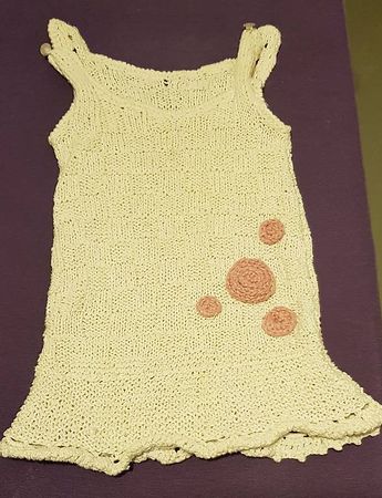 Kinder Weste handgestrickt