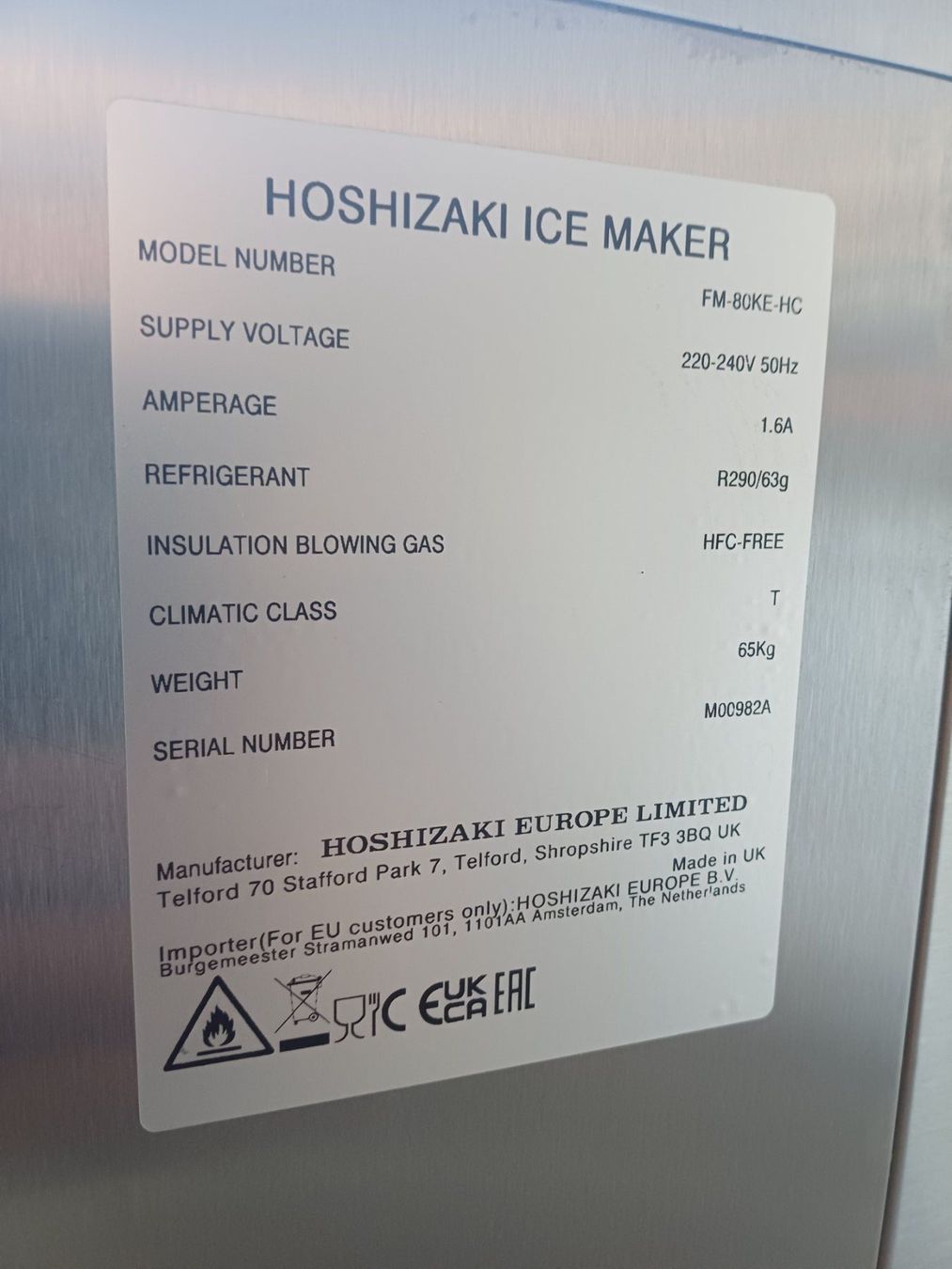 Elettrodomestici da cucina: Flocken Ice Maschine – Usato da Hochdorf venduto da Kusi029 1