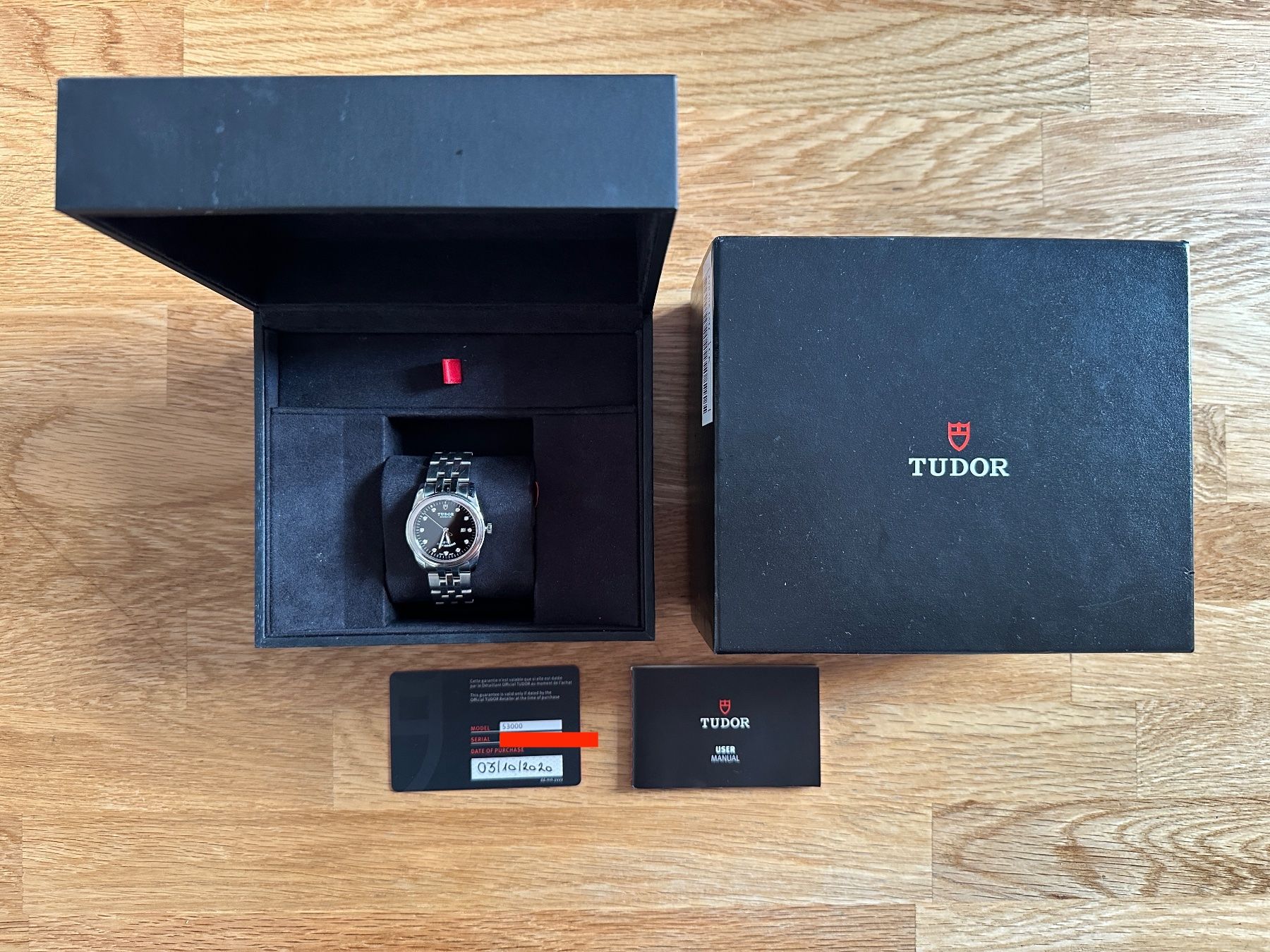 Tudor Orologi: Tudor Glamour Date Diamond Automatic 31mm Full-Set + Invoice – Usato da Matten b. Interlaken venduto da cour13 9