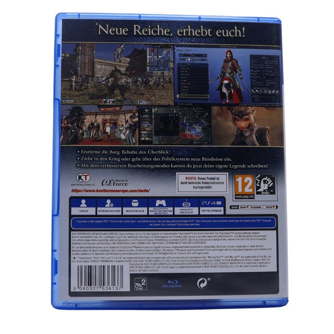 Spiele: PS4 Dynasty Warriors 9 Empires - PS4 – Gebraucht aus Paudex von dindeboy 2