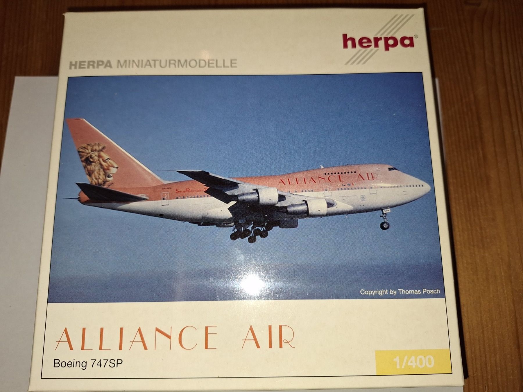 Kits de montage: Alliance Air Boeing 747SP – D'occasion à Sargans par nicsam1815