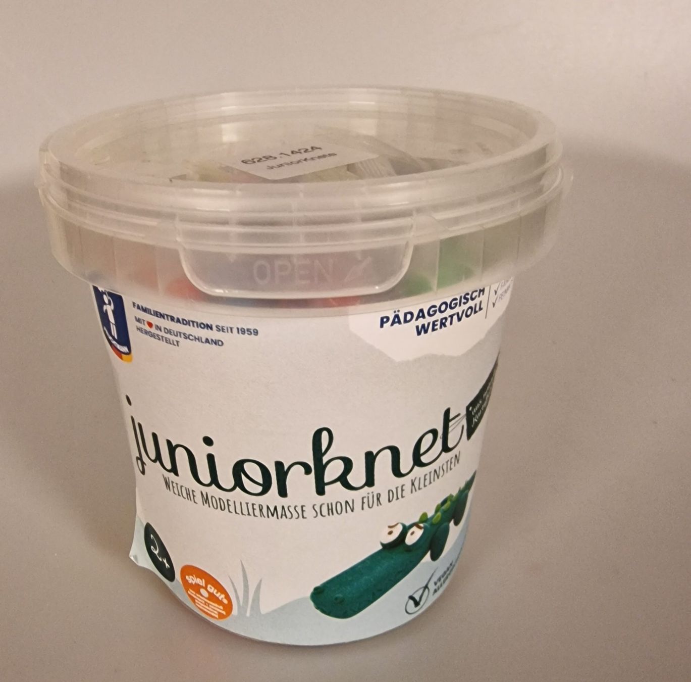 Giocattoli: Junior Knete Modelliermasse Kneteimer Set ab 2+ NEU – Nuovo e nell'imballaggio originale da Oberuzwil venduto da aseinkaufswelt 3