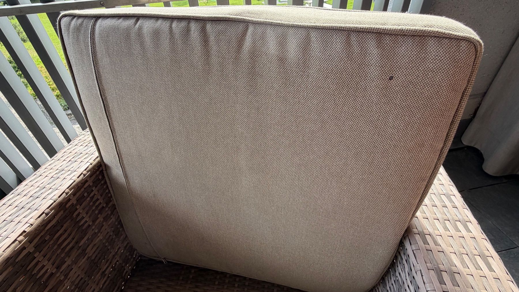 Divani: Rattan Lounge Set Rattan-Eck-Gartensofa mit Einzelsessel – Usato da Buchrain venduto da samsung7890 3