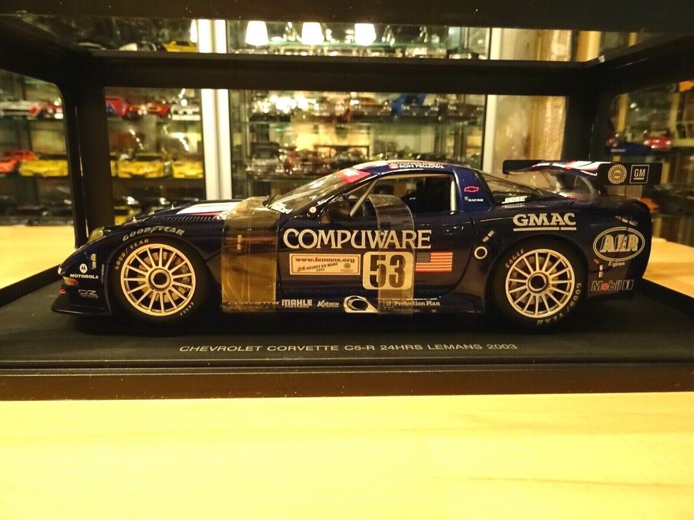 Corvette C5-R Le Mans 2003 Nr. 53 Autoart 1:18 | Kaufen auf Ricardo