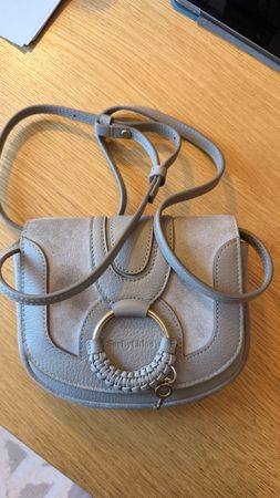 See By Chloé Hana Ledertasche grau - neuwertig