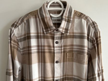 Herren Hemd kariert BRUSHED FLANNEL von WE Gr. M