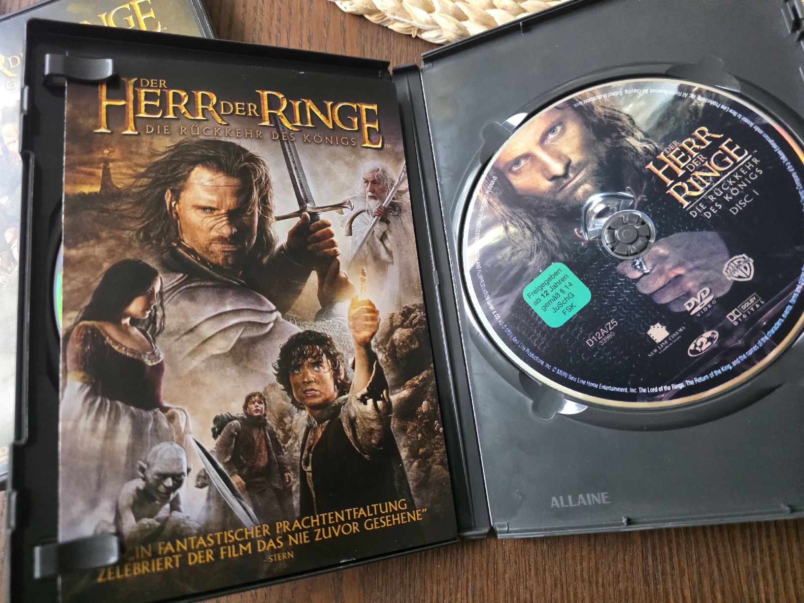 Alle DVDs: Der Herr der Ring DVD Box Set  – Gebraucht aus Dietikon von ninuzzo28 4
