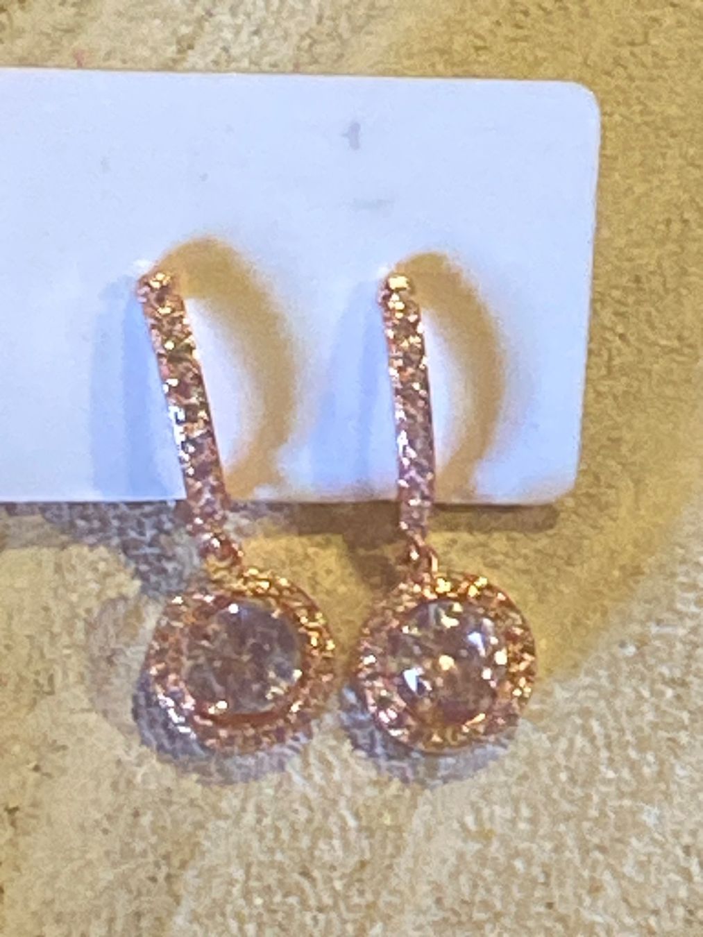 Orecchini pendenti & Orecchini a lobo: OHRHÄNGER DAMEN,ROSÉGOLD-SILBER – Nuovo e nell'imballaggio originale da Meienried venduto da ManuelaBoutique