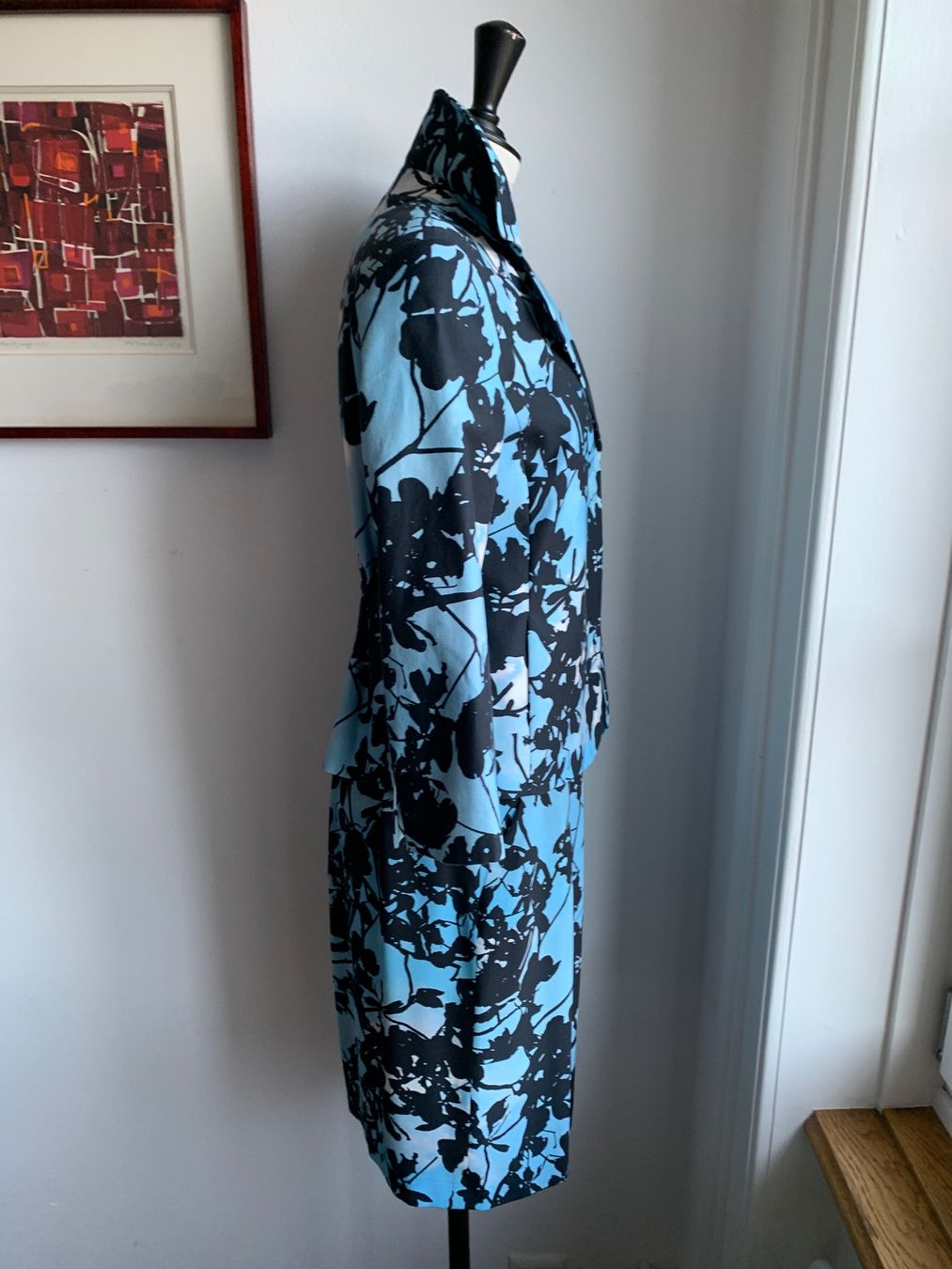 Akris Giacche: AKRIS: Neuer, traumhaft gemusterter, blauer Blazer, 36 – Nuovo (secondo la descrizione) da Luzern venduto da designluzern 4