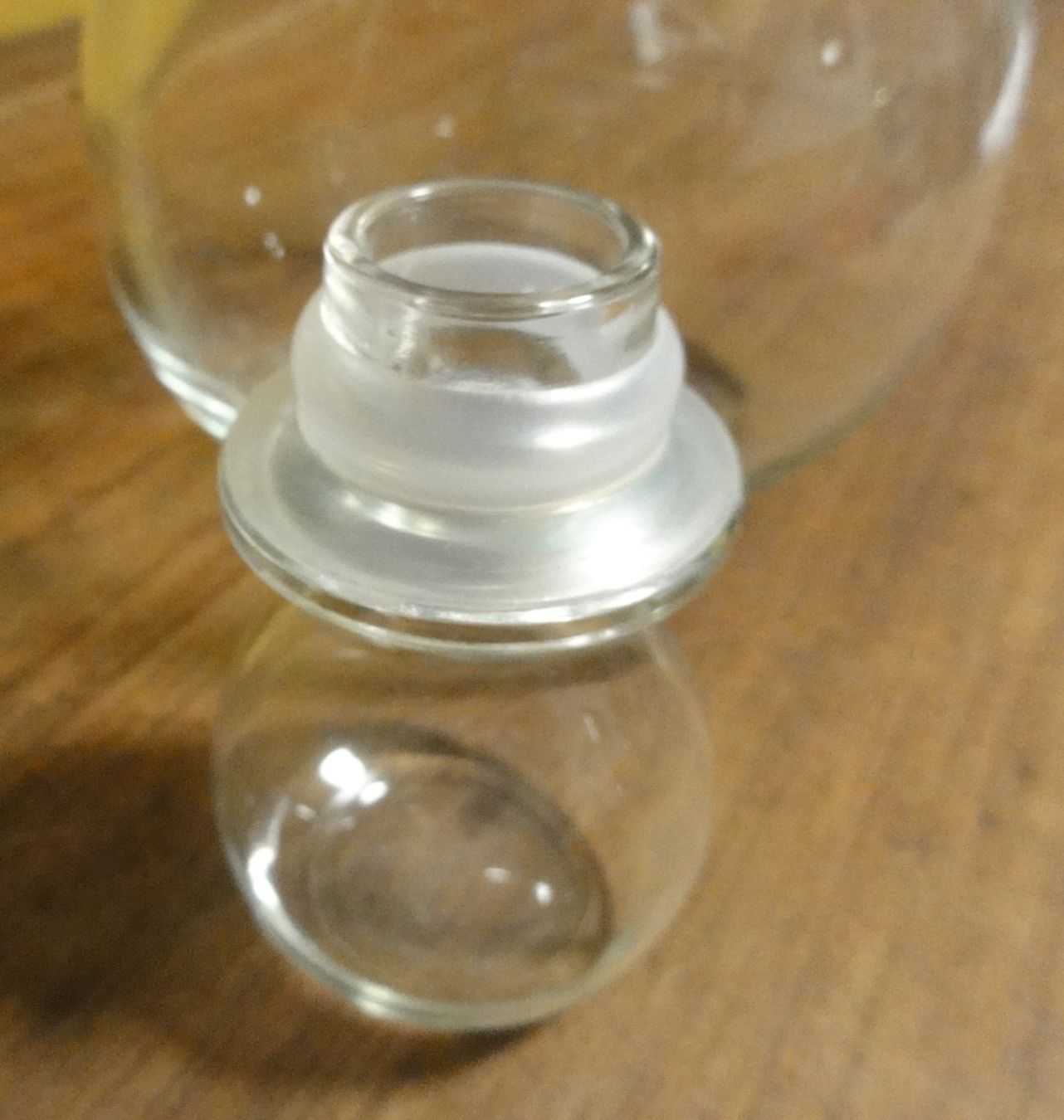 Caraffe: Glaskaraffe mit Glaspfropfen für Wein, Whisky, Cognac oder L – Usato da Wohlen AG venduto da Kande2007 4