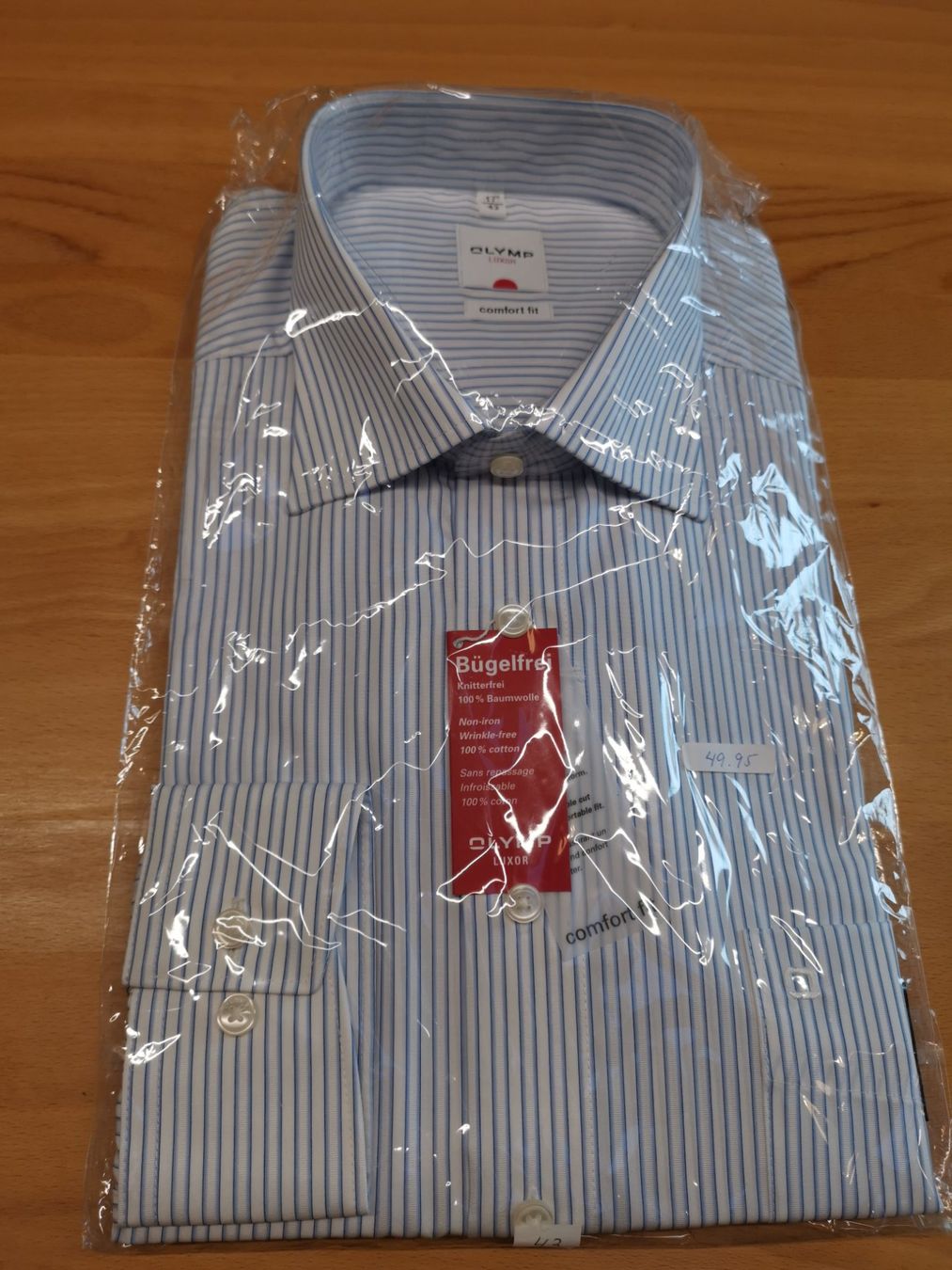 Camicie: Herrenhemd Langarm, OLYMP – Nuovo e nell'imballaggio originale da Seuzach venduto da NaehdesignMirjam